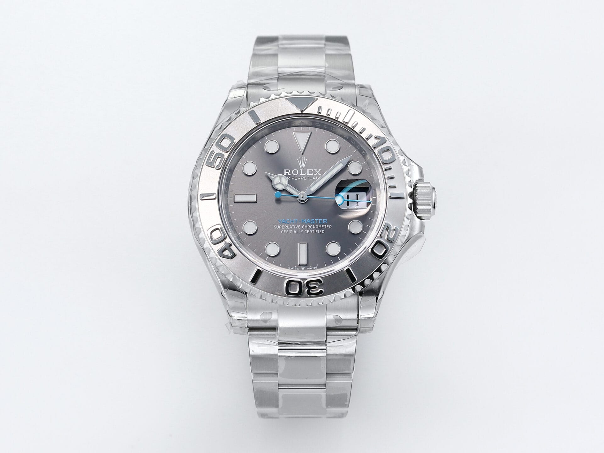 VSFactory (VSF) Rolex Yacht-Master 126622 Gray Dial 904L Steel VS3235 Movement 3 01 scaled