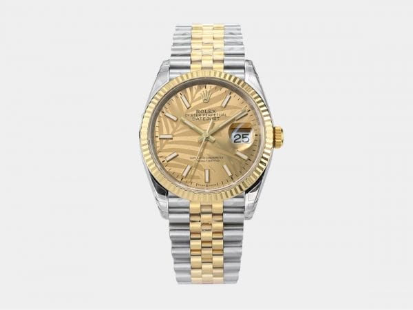 VSFactory (VSF) Rolex Datejust 36 126233 Leaf Dial 904L Steel Yellow Gold VS3235 Movement