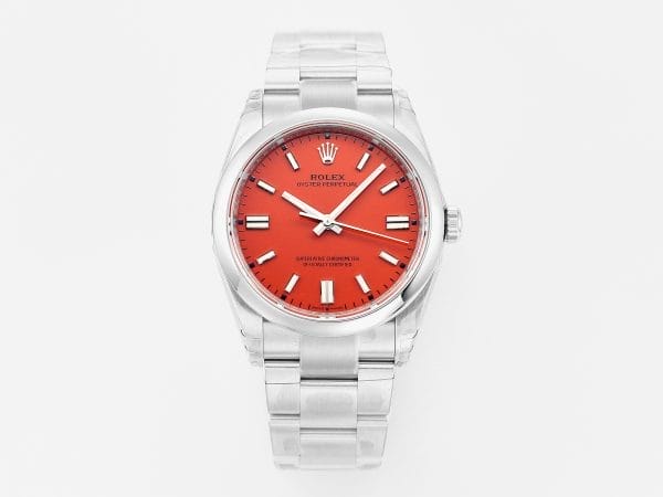 VSFactory (VSF) Rolex Oyster Perpetual 126000 Red Dial 904L Steel VS3230 Movement