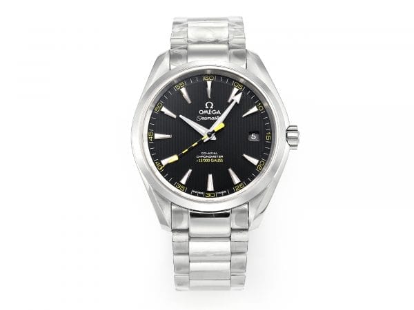 VSFactory (VSF) Omega Aqua Terra 150M 15000 Gauss Black Textured Dial Steel A8508 Movement