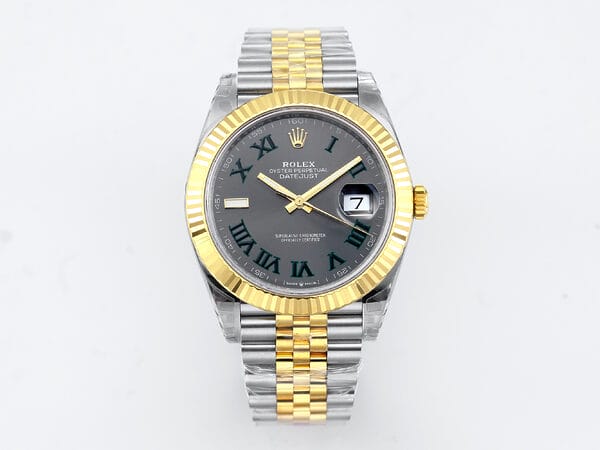VS Factory (VSF) Rolex DateJust 41 Gray Dial 904L Steel Yellow Gold VS3235 Movement 14 1 4